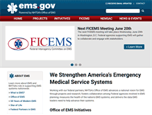 Tablet Screenshot of ems.gov