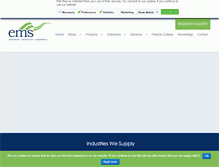 Tablet Screenshot of ems.ie